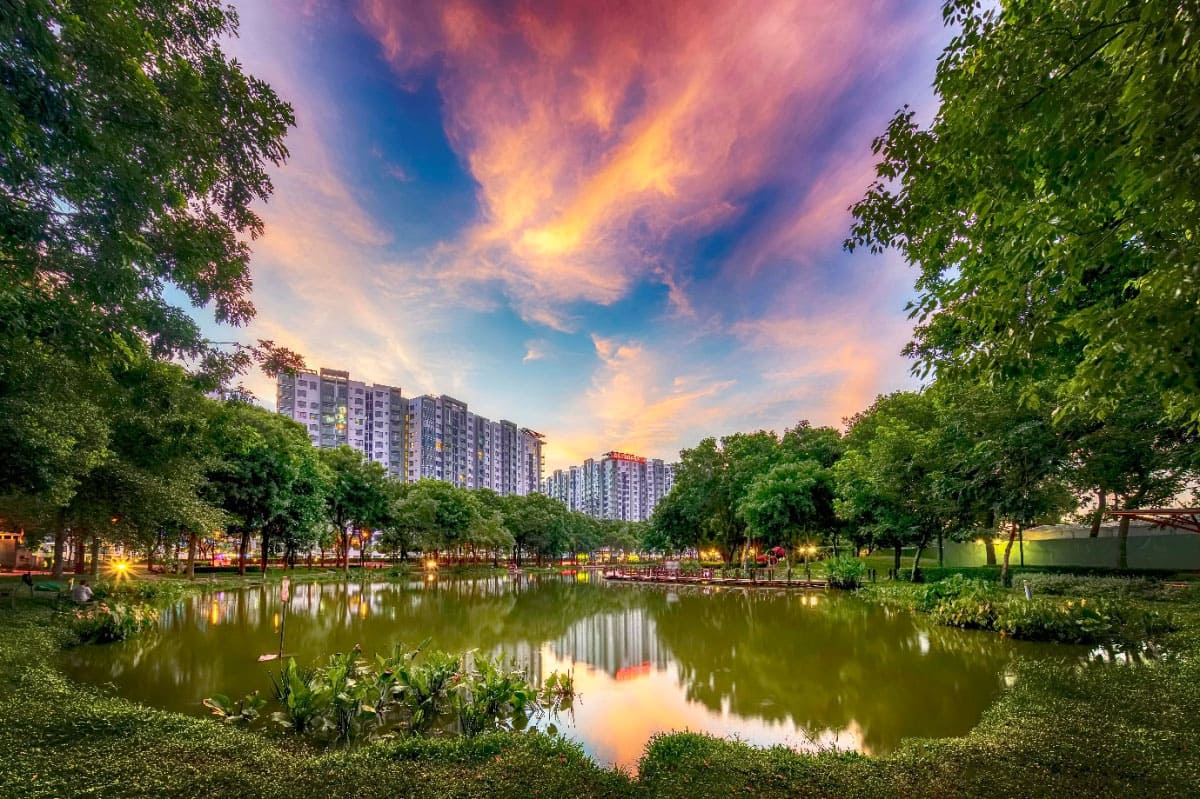 Dự án Celadon City của Gamuda Land là một trong những khu đô thị xanh đáng sống hàng đầu tại TP HCM.