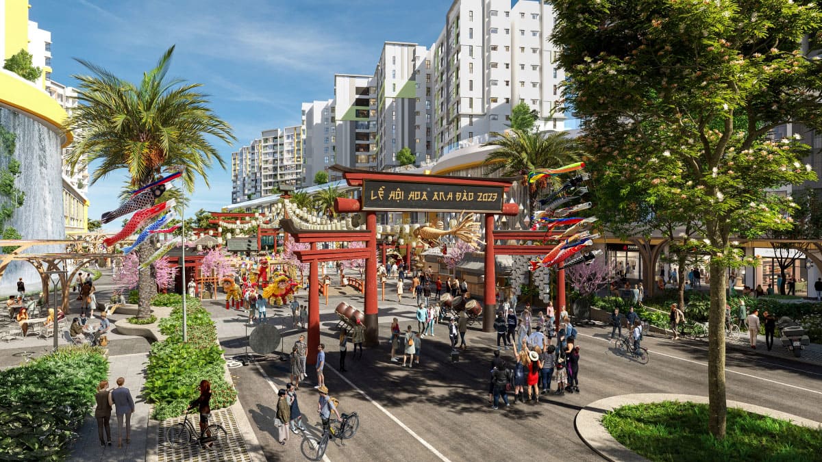 Khu đô thị Celadon City năng động và hiện đại tại quận Tân Phú, TP HCM.