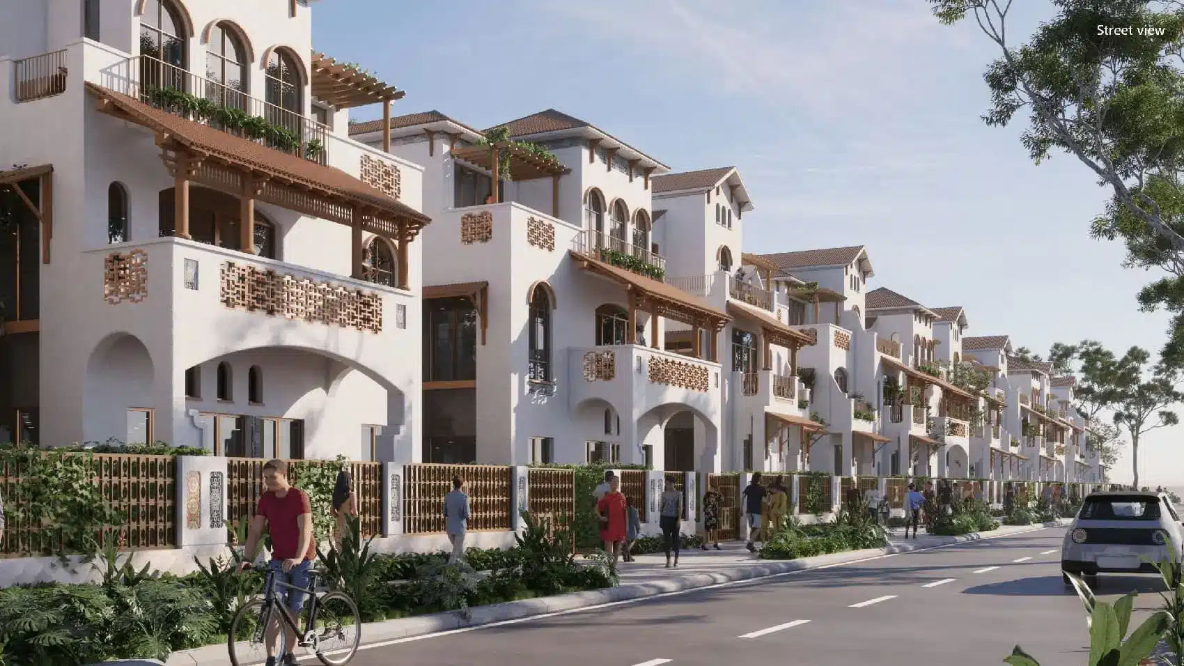 Khu biệt thự sang trọng tại Blanca City mang phong cách Đông – Tây, hội tụ giữa cổ điển và hiện đại.