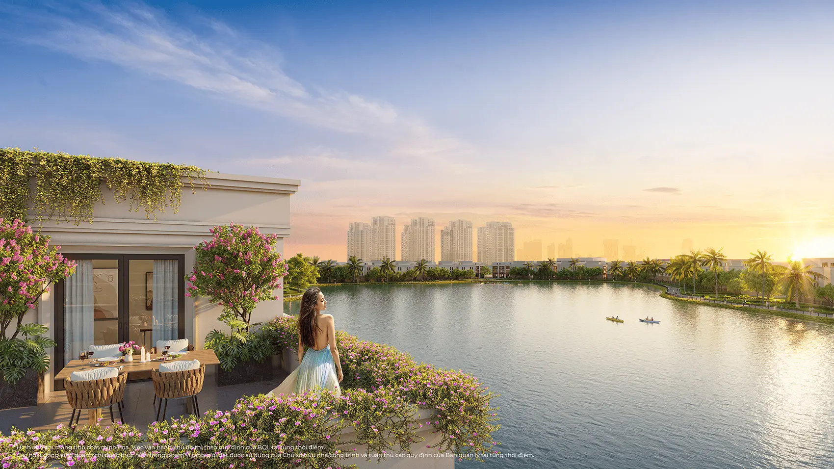 Không gian sống lý tưởng tại Vinhomes Green City với hệ sinh thái xanh mát và tiện ích đẳng cấp.