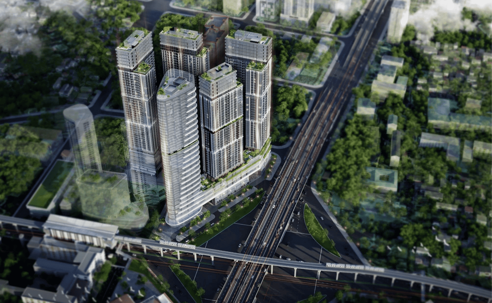 Sun Feliza Suites: Tọa lạc tại ngã tư Phạm Hùng – Xuân Thủy, vị trí vàng của Cầu Giấy, Hà Nội.