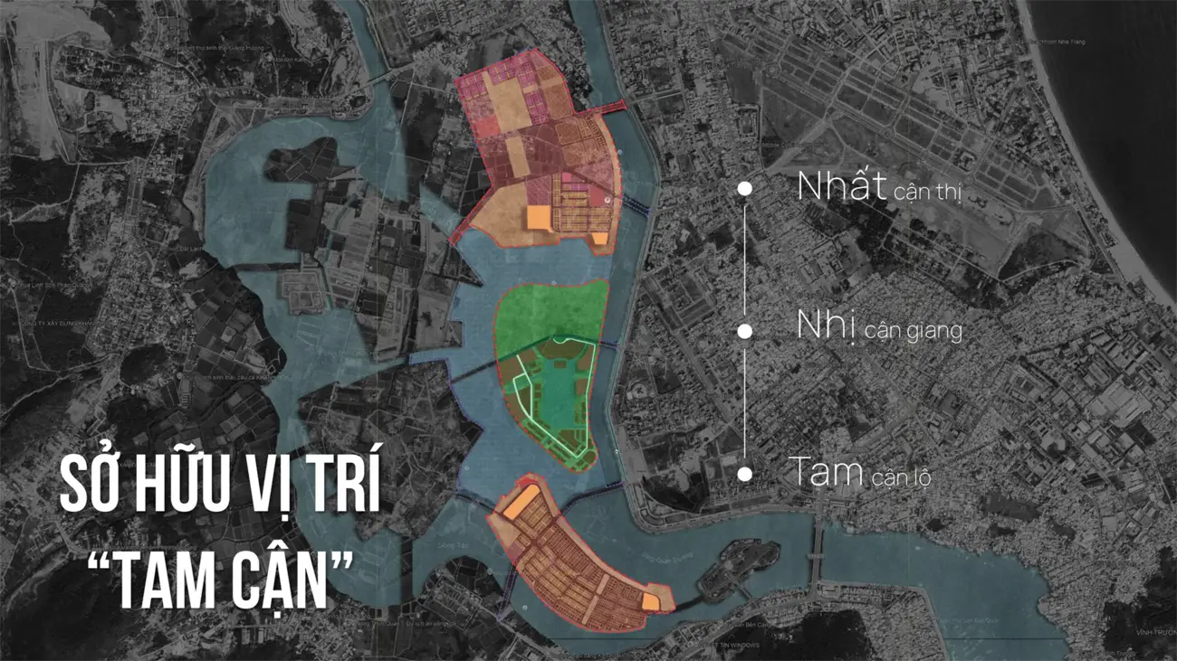 Dự án Charmora City – Khu đô thị tầm quốc tế tại Khánh Hòa với vị trí “nhất cận thị, nhị cận giang”.